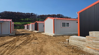 롯데정밀화학 경북 영덕군 산불 피해 전소 가구 지원 캠페인