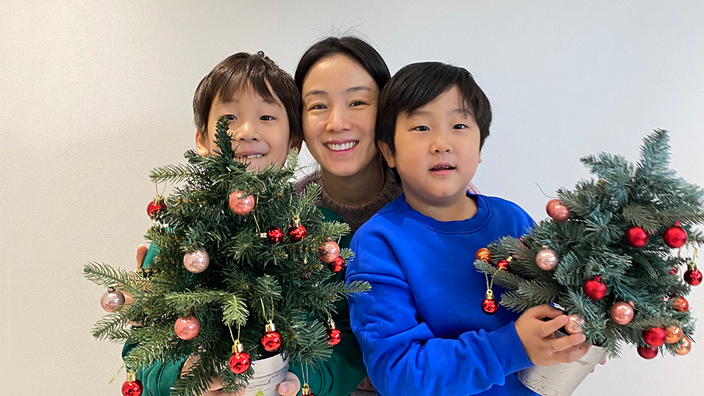 메리 크리스마스! 플로리스트 문정원과 서언, 서준 형제의 뜻 깊은 크리스마스 나눔