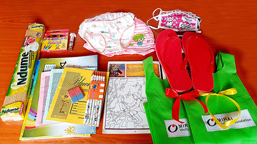 밀알복지재단 케냐사업장, 해외결연 여아를 위한 Self-care 키트(돌봄키트) 지원