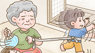 [밀알툰 60화] 우산지팡이